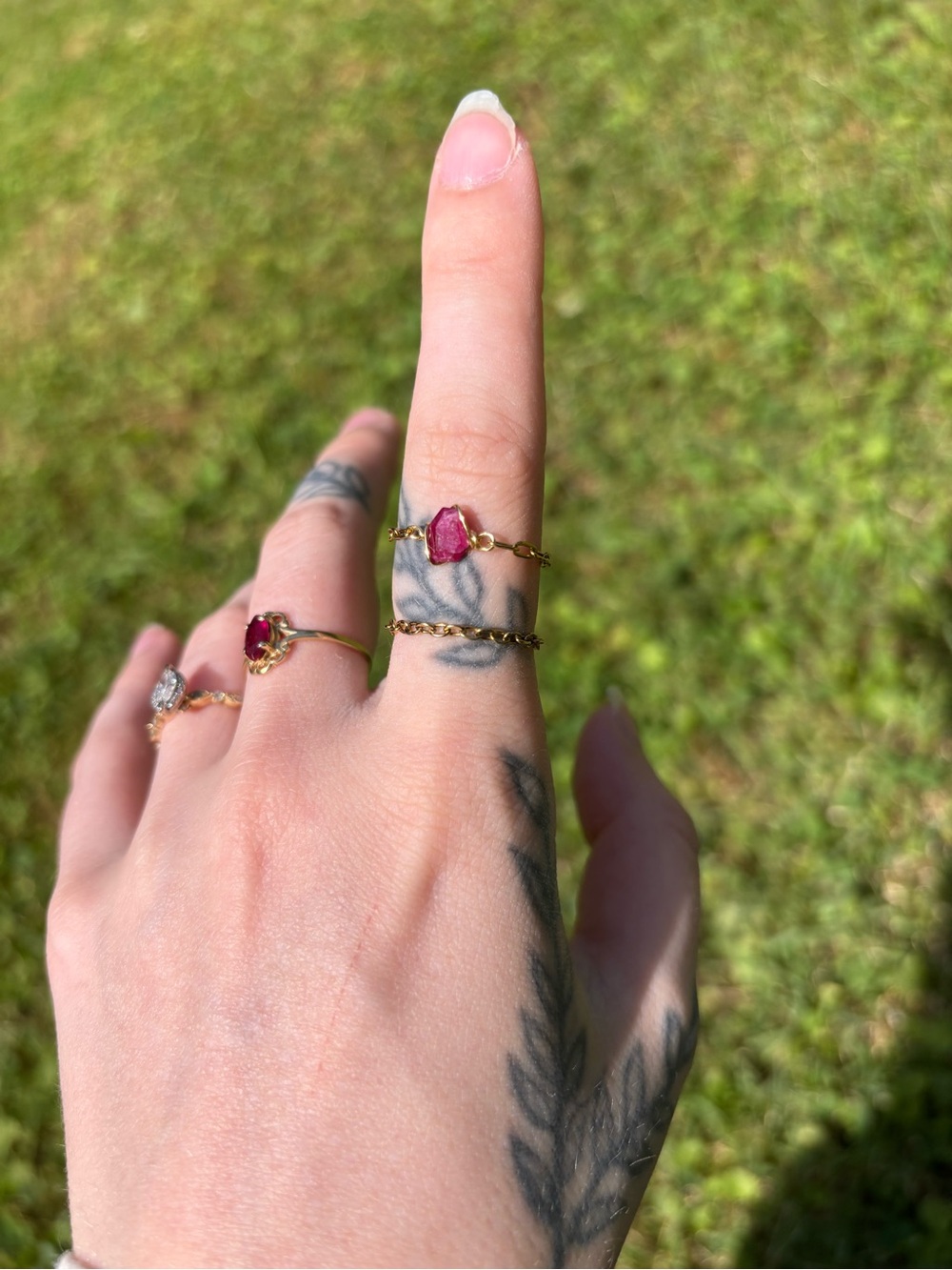 Ruby ring - Picture 4 of 4